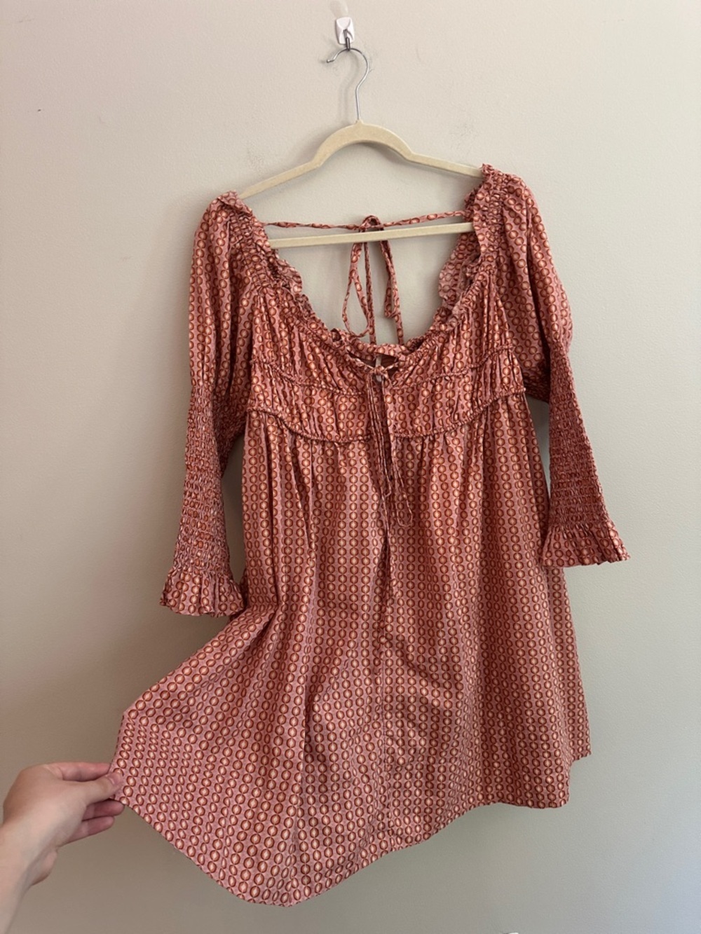 Free People Star Dip Mini Dress - Glass Roses Combo - Picture 7 of 12